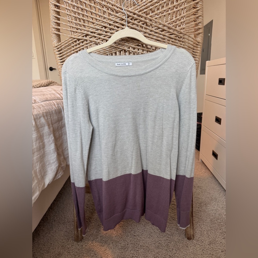 Pink Clover Sweater!